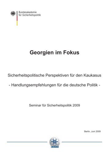 Georgien im Fokus - Bundeswehr