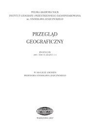 Przeglad - C_1.pdf - Institute of Geography and Spatial Organization ...