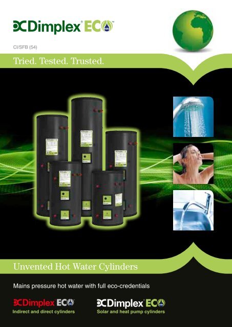 EC-EAU Hot Water Cylinder Leaflet - Dimplex