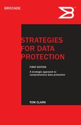Strategies for Data Protection - Brocade