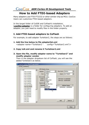 How to Add FTDI-based Adapters.pdf - CooCox