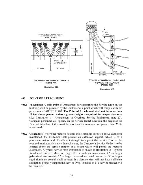 Electric Service Standards - CenterPoint Energy