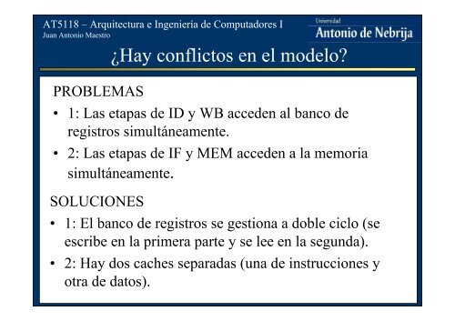 Procesadores segmentados. El DLX.