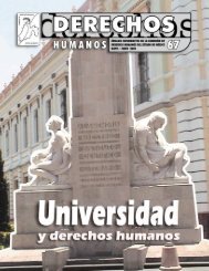 Universidad y Derechos Humanos - codhem