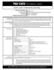 Low V data sheet - Progressive Epoxy Polymers