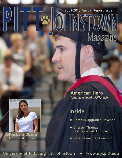 Pitt Johnstown Mag Summer 2010 ver4 - Pitt-Johnstown Home Page ...