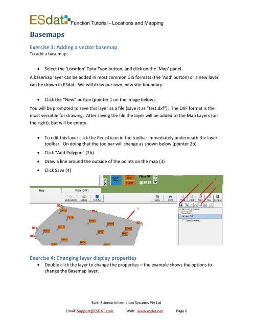 TUTORIAL - Locations and Mapping - ESdat