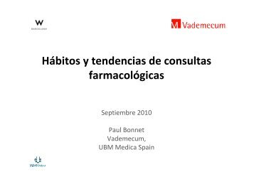 HÃ¡bitos y tendencias de consultas farmacolÃ³gicas - PMFarma