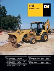 Specalog for 416E Backhoe Loader, AEHQ5684-01 - Kelly Tractor