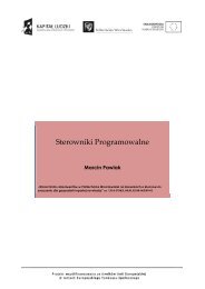 Sterowniki Programowalne