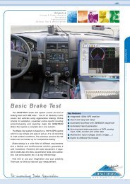 Brake Test Setup - DEWETRON Download Center