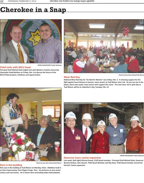 Feb. 9, 2012 - Eastern Band of Cherokee