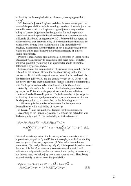 1 Studies in the History of Statistics and Probability ... - Sheynin, Oscar
