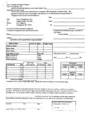 Traffic - Special Hauling Permit Application - City of Youngstown