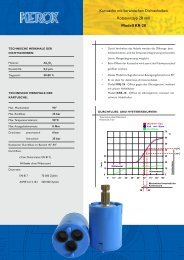 Kartusche mit keramischen Dichtscheiben Rotationstyp 28 mm ...