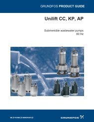 Unilift CC, KP, AP - Grundfos