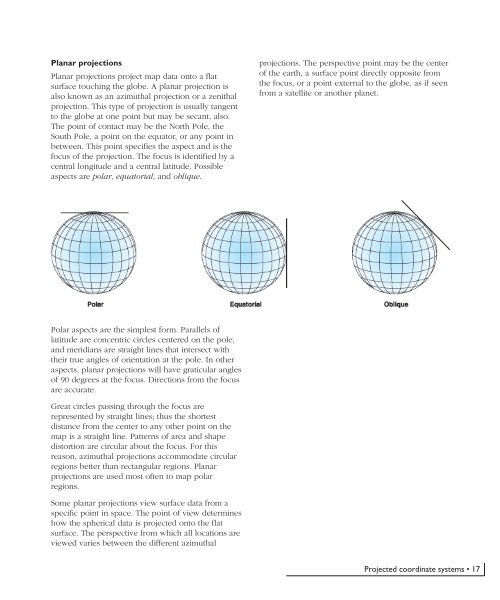 Understanding Map Projections