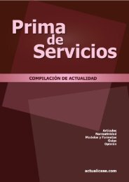 Prima de Servicios - Actualicese