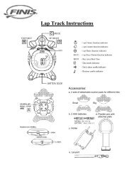 Lap Track Instructions - Finis