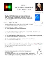 Chapter 15 Electric Currents - Physics-matters.net