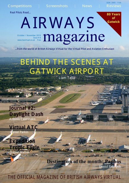 BEHIND THE SCENES AT GATWICK AIRPORT - British Airways ...