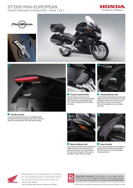 Download the brochure - Honda