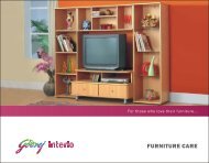 Care for Home Entertainment Centers, TV Units ... - Godrej Interio