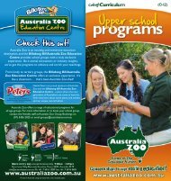 Download brochure - Australia Zoo