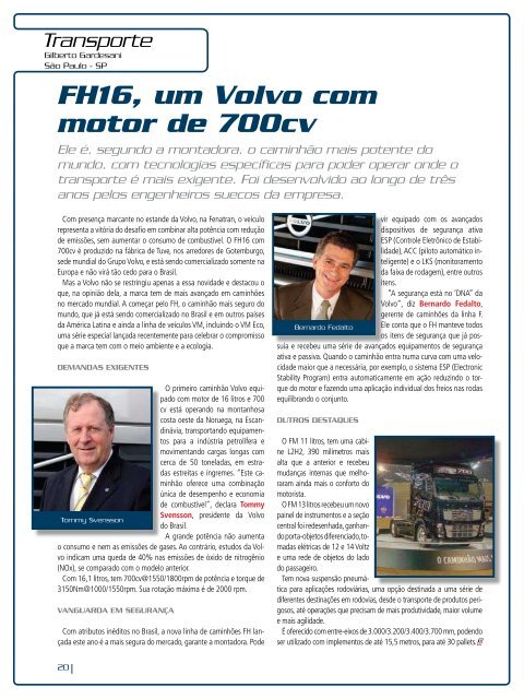 Transporte - Revista Jornauto