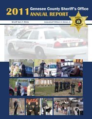 ANNUAL REPORT - Genesee County