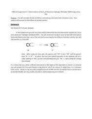 CHM 212 Experiment 4: Determination of the Ka of Potassium ...