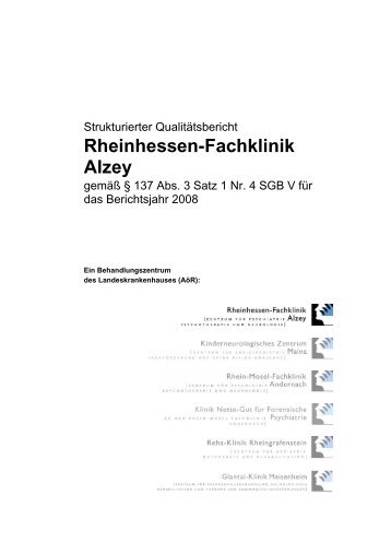 Rheinhessen-Fachklinik Alzey - KTQ