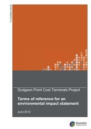 Terms of Reference - North Queensland Bulk Ports Corporation