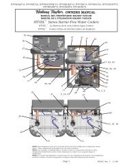 OWNERS MANUAL HTVBL Series Barrier-Free ... - Halsey Taylor