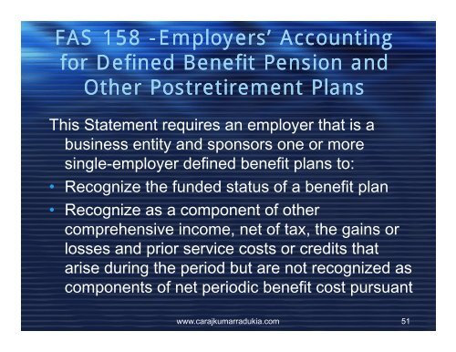 Employee Benefits (IAS 19) - Actuarial Society of India