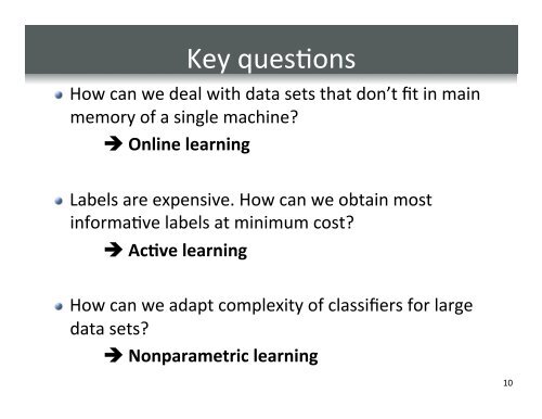 Advanced Topics in Machine Learning - Caltech