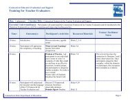 Training for Teacher Evaluators - SEED – System for Educator ...