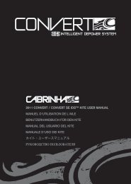 2011 convert / convert se idsâ¢ kite user manual - Cabrinha