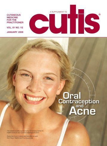 cutaneous medicine for the practitioner vol. 81 no. 1s january ... - Cutis