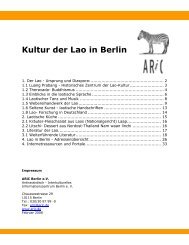 Kultur der Lao in Berlin