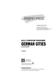 GERMAN CITIES - Alfred Herrhausen Gesellschaft