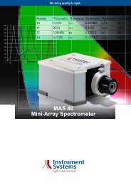 LED-Station - Instrument Systems