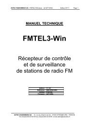 FMTEL3-Win - Radio Technique