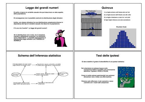 Inferenza e test statistici - Dipartimento di Economia e Statistica