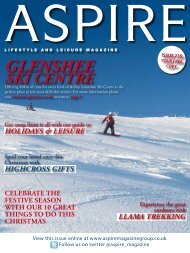 Glenshee Ski Centre - Aspire Magazine
