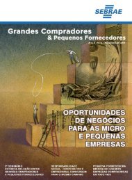 Revista grandes compradores e pequenos fornecedores