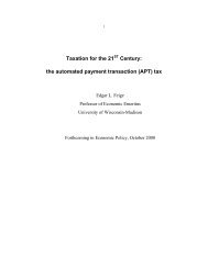 the automated payment transaction (APT) tax - Steuer gegen Armut