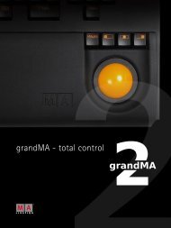 grandMA - total control - ACE
