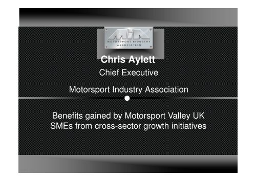 Chris Aylett - British Marine Federation