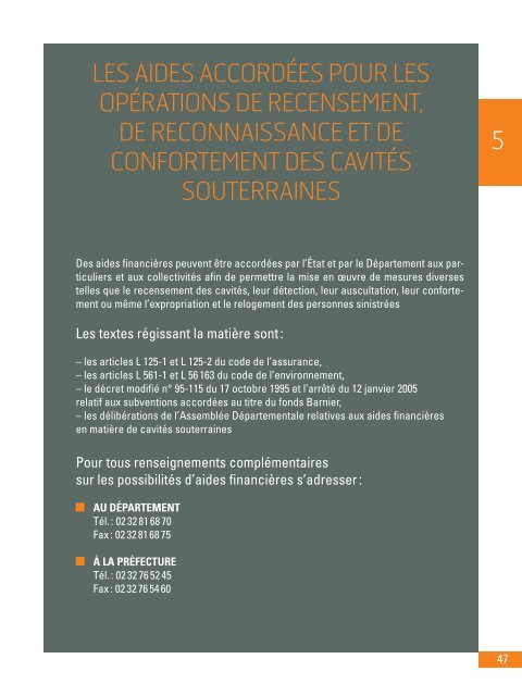 Guide des cavitÃ©s souterraines en Seine-Maritime - DÃ©partement de ...
